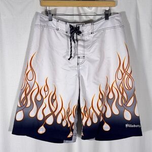 Early 2000s Billabong Flame Board Shorts